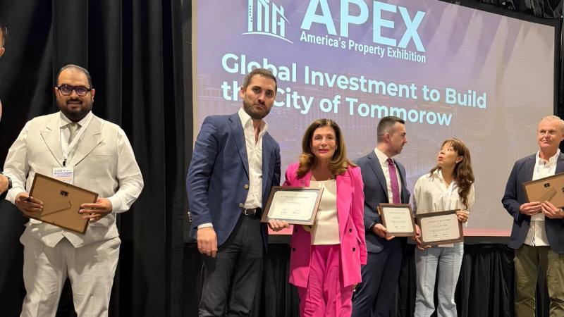 Participants on stage at APEX 2026, America’s Property Exhibition, in Las Vegas
