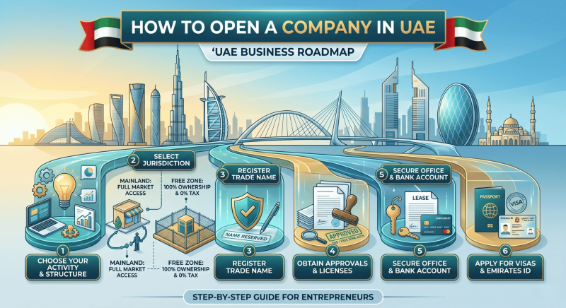 How to Open a Company in the UAE