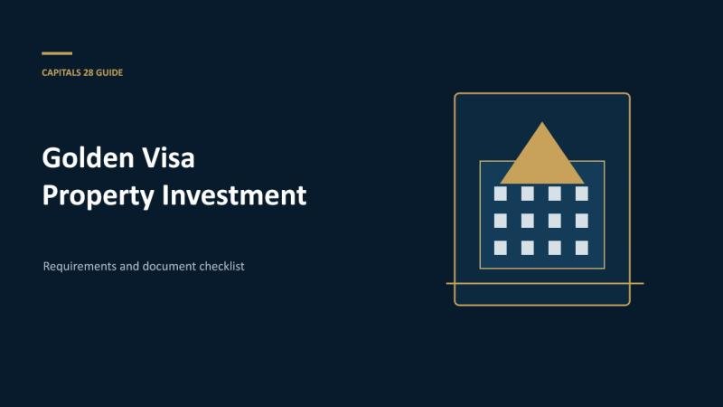UAE Golden Visa Through Property Investment: Requirements and Document Checklist